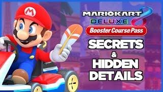 SECRETS and HIDDEN DETAILS you missed in Mario Kart 8 Booster Pass (Wave 1)