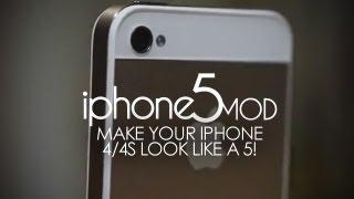 iPhone5MOD: Make Your iPhone 4/4S To Look Like The iPhone 5!