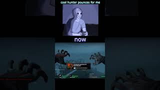 cool hunter pounces for me then vs now #shorts #left4dead2 #l4d2 #hunter #gameplay #l4d #left4dead