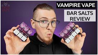 Vampire Vape Bar Salts Eliquid Review