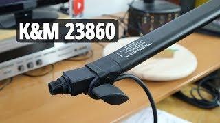 K&M 23860 Microphone Desk Arm | Minimalist Design