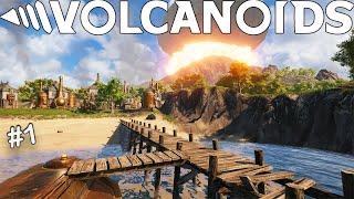 VOLCANOIDS, MULTIPLAYER  with Blited, Laney & Johnny | Steampunk survival game | #1