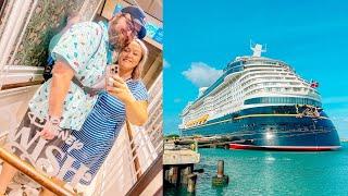 Our First Disney Cruise! Embarkation Day on the Disney Wish | Family Vacation 2024 Disney Wish