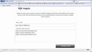 Bridge URL - How to Share Multiple Web Pages in one Link