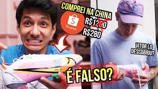 COMPAREI UMA CHUTEIRA DA SHOPEE COM UMA ORIGINAL | É FALSA MESMO?