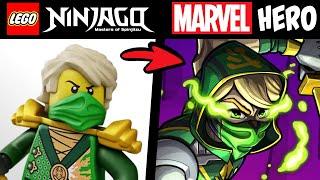 What if LEGO NINJAGO Characters Were in MARVEL? MHA? DC? (Stories & Speedpaint)