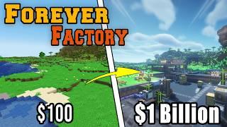 This Minecraft Factory Made Me a Billionaire! | 100% Completion