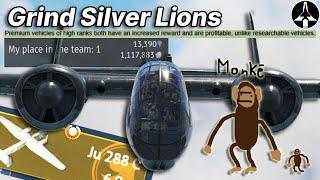 How To Grind Silver Lions (EASY) | War Thunder