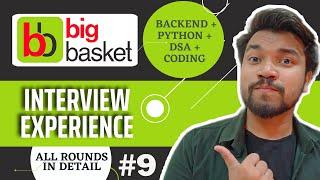 Bigbasket Interview Experience | Backend Developer Interview Question Answers | Software Engineer