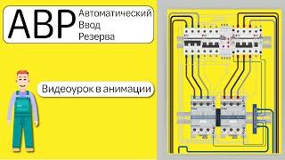 АВТОМАТИЧЕСКИЙ ВВОД РЕЗЕРВА -  Как собрать схему АВР? Как работает схема АВР? Для чего нужно АВР?