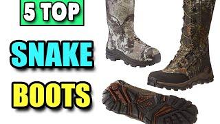 Best Snake Boots for Hot Weather