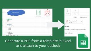 excel vba pdf and attach to email