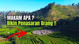 BIKIN PENASARAN , MAKAM UNIK TAMPAK INDAH DI TENGAH SAWAH