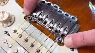 Sophia Tremolos: Part 1 - Installing Sophia Locking Riser Post Upgrade Kit on a Fender Stratocaster