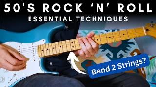 50's Rock 'n' Roll Guitar Tutorial (Chuck Berry, Buddy Holly, Hank Marvin etc)