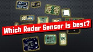 467 Radar Sensors from $3 to over $100: Which one is Best?
