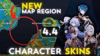 LEAKED v4.4! New Map Regions, Character Skins & MORE.... | Genshin Impact