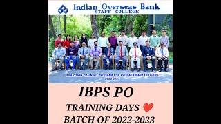 IBPS PO TRAINING DAYS| INDIAN OVERSEAS BANK| BATCH OF 2022-23|HARSHITA SABHLOK