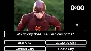 Flash Quiz for the Super Fan  