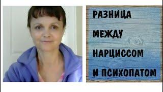 Часть 75. Различие между нарциссом и психопатом