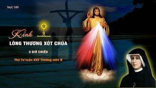 Giờ Đọc Kinh Lòng Thương xót Chúa Chiều Thứ tư Tuần XXV thường niên năm B