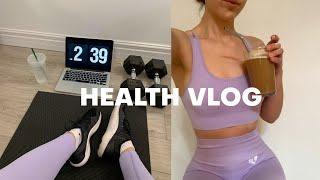 HEALTH VLOG: meal inspo, workout, taking care of mental health