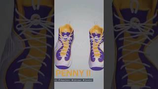 MY CUSTOM AIR PENNY 2 ... LAKERS EDITION