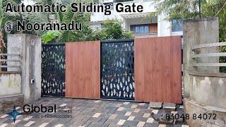 Sliding Gate Automation and Fabrication installed at Nooranadu, Alappuzha|Gate Automation 8304884072