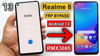 realme 8 frp bypass (realme 8 google account remove) Letest Security 2023 without pc