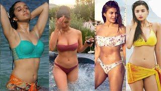 Hot Pics of Bollywood Heroines in Bikini Swimsuit 2022 II Hot bikini compilation#youtube #mindful