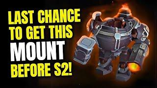 Last Chance To Get The Stonevault Mechsuit Mount Before Season 2! WoW The War Within | Patch 11.1