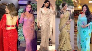 bestsarees/looking hot sarees/evergreen partywear sarees/if you watch full video you look beautiful