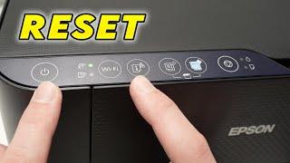 How to Reset Your Epson EcoTank ET-2400 Printer