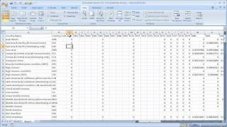 Lock Rows and Columns with Freeze Panes or Split