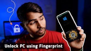 New Feature - Unlock PC using Mobile FingerPrint Scanner