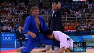 Judo Olympia Athen 2004 Vitaliy Makarov vs Lee Won Hee