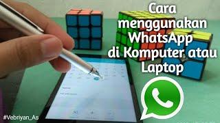 Cara Membuka WhatsApp pada Komputer menggunakan Browser | Tutorial Singkat