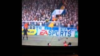 Crazy FIFA Half field Free kick Goal