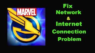 Fix MARVEL Strike Force App Network & No Internet Connection Error Problem in Android Smartphone