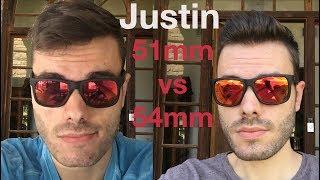 Ray-Ban Justin 51mm vs 54mm