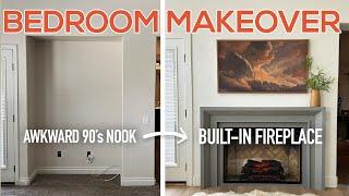 DIY Built-in Electric Fireplace