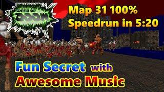 [World Record] Speed of Doom MAP 31 "1010011010" 100% (UV-Max) Speedrun in 5:20 [Doom]