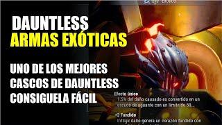 ►ARMAS EXOTICAS EN DAUNTLESS | CASCO EXOTICO | |EL MEJOR CASCO DE DAUNTLESS |