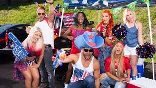 Go inside WWE's ultimate tailgate party