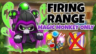 Firing Range MAGIC MONKEYS ONLY Guide | No Monkey Knowledge - BTD6