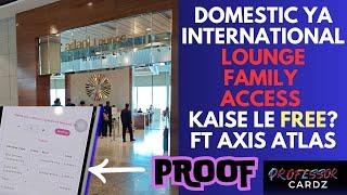 How to get Free Lounge Guest Access for Family Members - Domestic and International #atlas