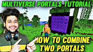 How To Connect Portals in Minecraft | Multiverse Portals Plugin Tutorial | Multiverse Portals Plugin