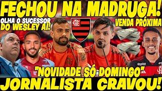 FECHOU NA CALADA DA MADRUGA! JORNALISTA CRAVA MICHAEL NO FLAMENGO! ACHADA A SOLUÇÃO PRA LATERAL!