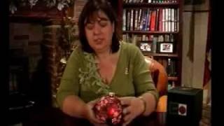 Large Mostowski Winter Rose Bauble