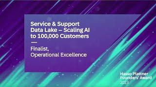 Service & Support Data Lake